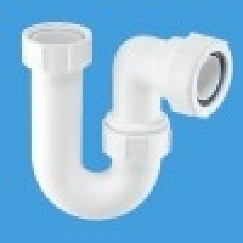 MCALPINE SA10 SEAL SWIVEL P-TRAP 1.1/4" x 75mm 61020205