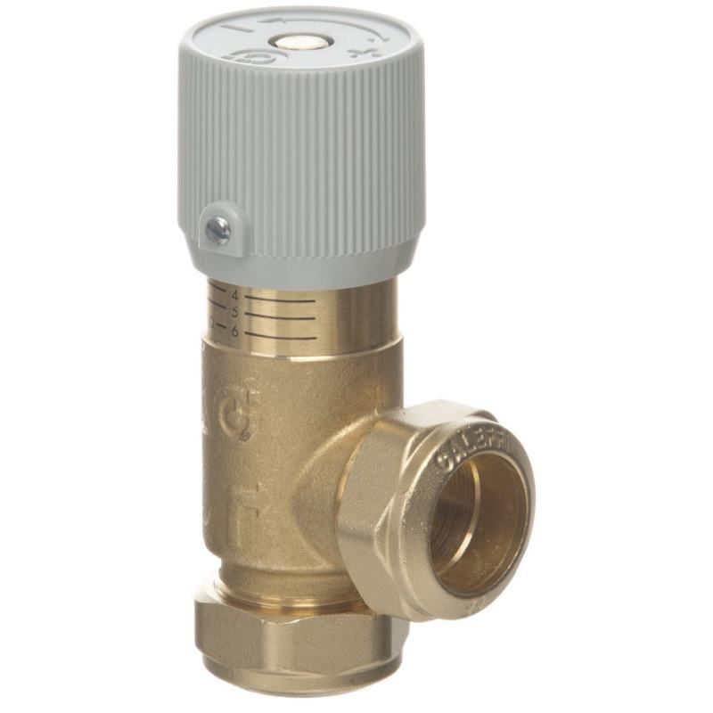 ALTECNIC GLW ECOPAS DIFFERENTIAL BY-PASS VALVE 22mm COMPRESSION 519002