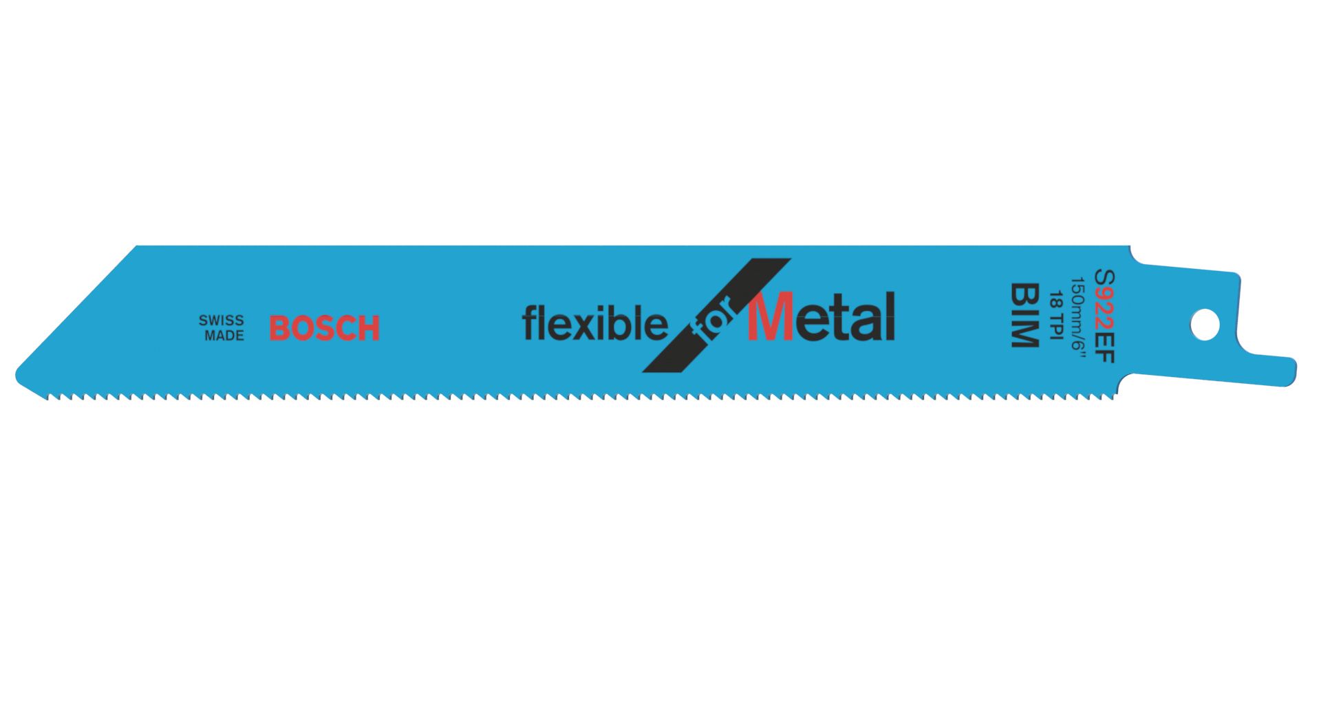BOSCH 2608656015 PACK OF 5 FLEX METAL UNISHANK SAW BLADES S922 EF