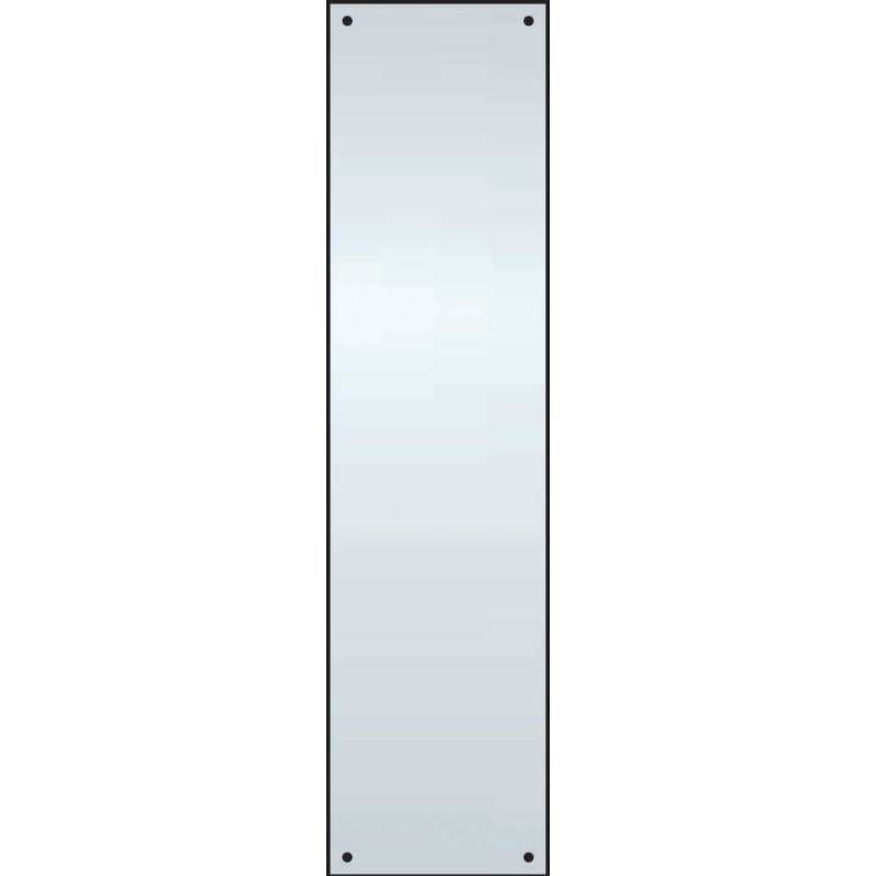 CENTURION FP01L FINGER PLATE 300 x 75mm SATIN ANODISED ALUMINIUM