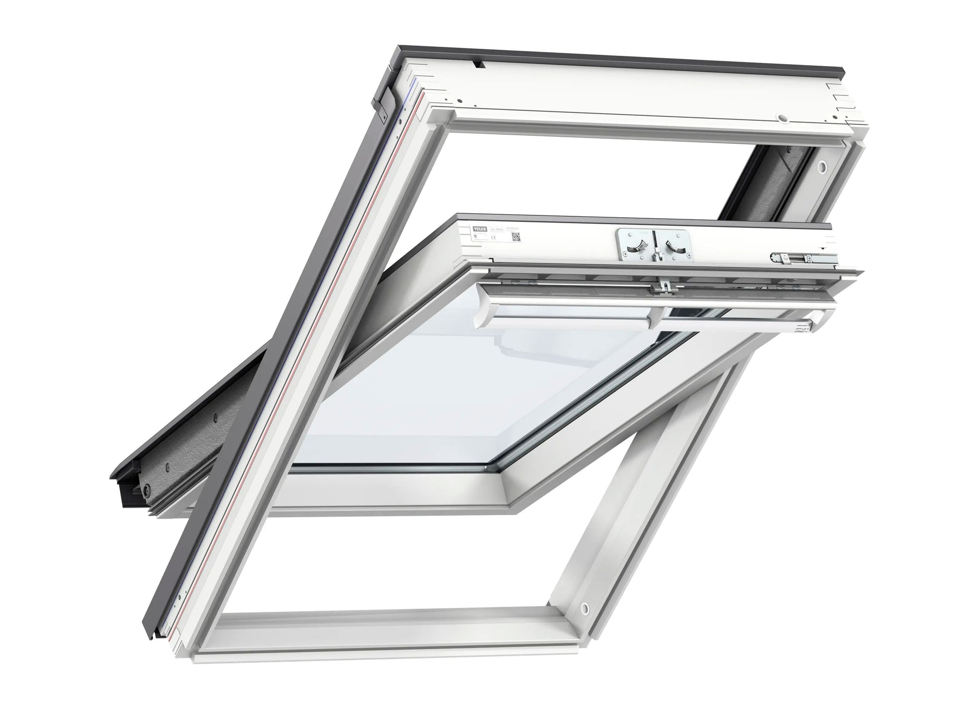 Velux GGL SK06 2066 Centre Pivot Roof Window 66-Pane 114 x 118cm White