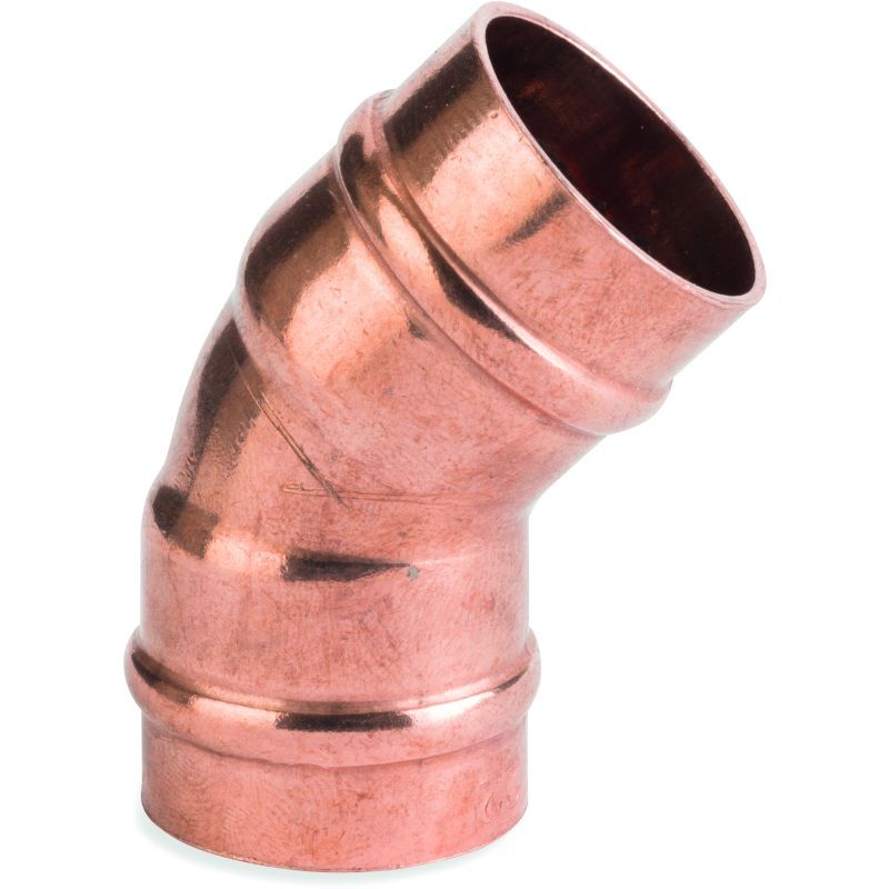 FLOWFLEX SOLDER RING 45deg ELBOW 22mm C804SR.08
