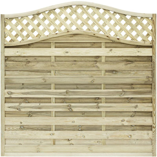 GRANGE ELTMLPAN18 ELITE ST MELOIR FENCE PANEL 1.8 x 1.8m GREEN