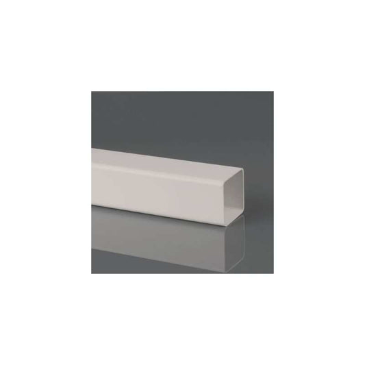 BRETT DOWNPIPE SQUARE 4m ARCTIC WHITE BR503A