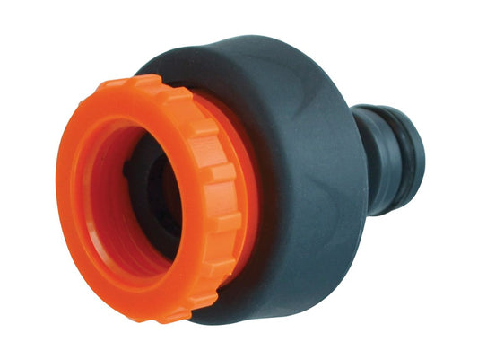 FAITHFULL FAIHOSEPLTC PLASTIC TAP CONNECTOR 1/2 & 3/4"