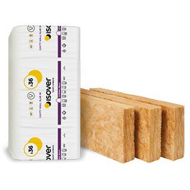 ISOVER CAVITY WALL SLAB CWS 36 1200 x 455 x 65mm x 8.74m2 (PACK 16 ) 5200625443