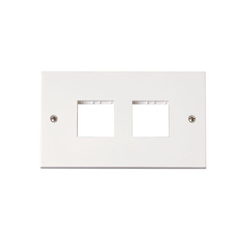 CLICK PRW402 1G 2 APERTURE FRONPLATE