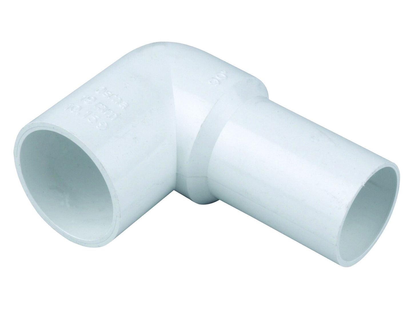OSMAOVERFLOW 1O159 PVCU ADAPTOR 90deg 21.5mm 1O159W WHITE