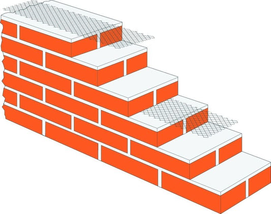 SIMPSON BRICK REINFORCEMENT MESH GALV ROLL 20m x 112mm CBR20112