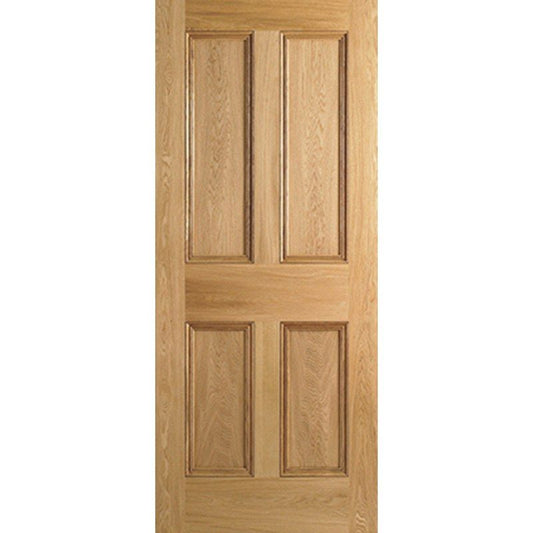 LPD OAK 4 PANEL DOOR 1981 x 610 x 35mm 30" PP4P30OAK