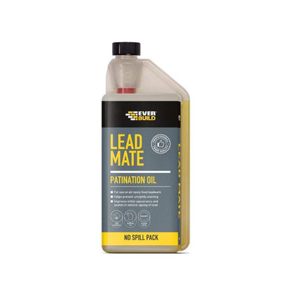 Everbuild Leadmate Patination Oil 1L PATOIL1