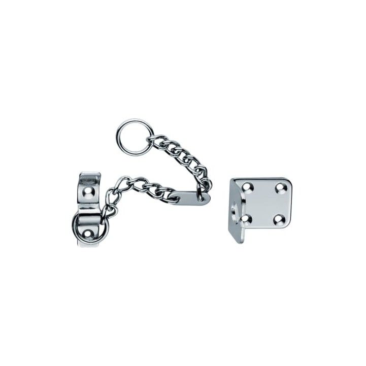CHROME PLATED HEAVY DOOR CHAIN AA75CP