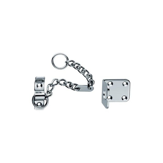 CHROME PLATED HEAVY DOOR CHAIN AA75CP