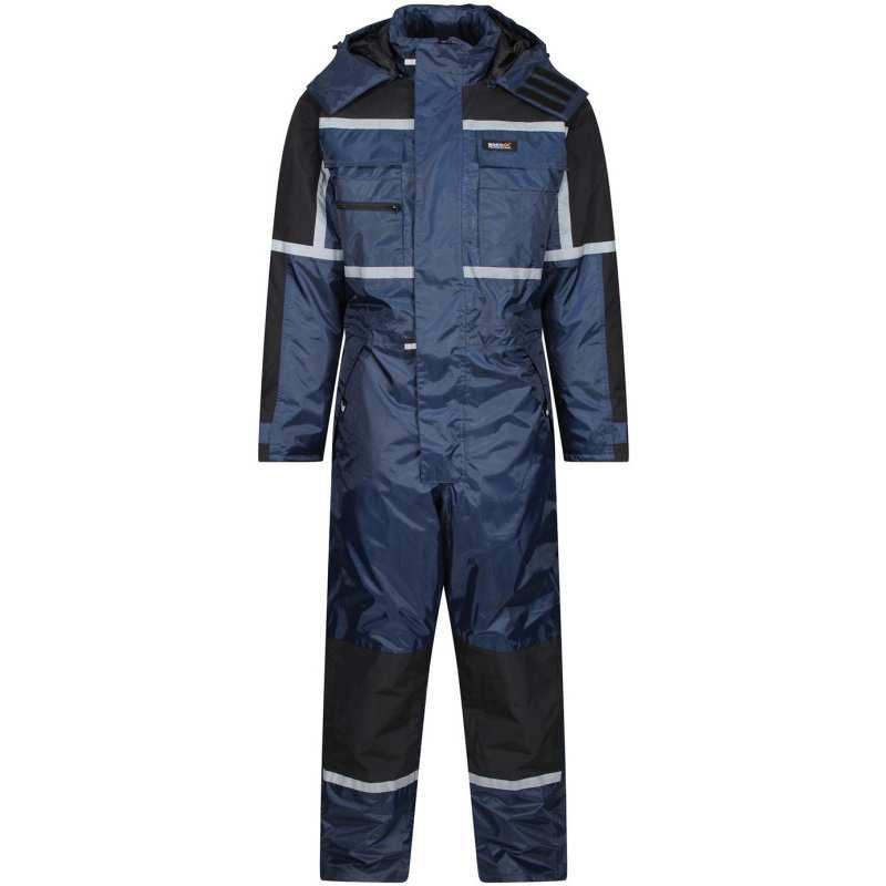 REGATTA TRA225 PRO INSULATED W/P COVERALL NAVY XLARGE TRA225 54070