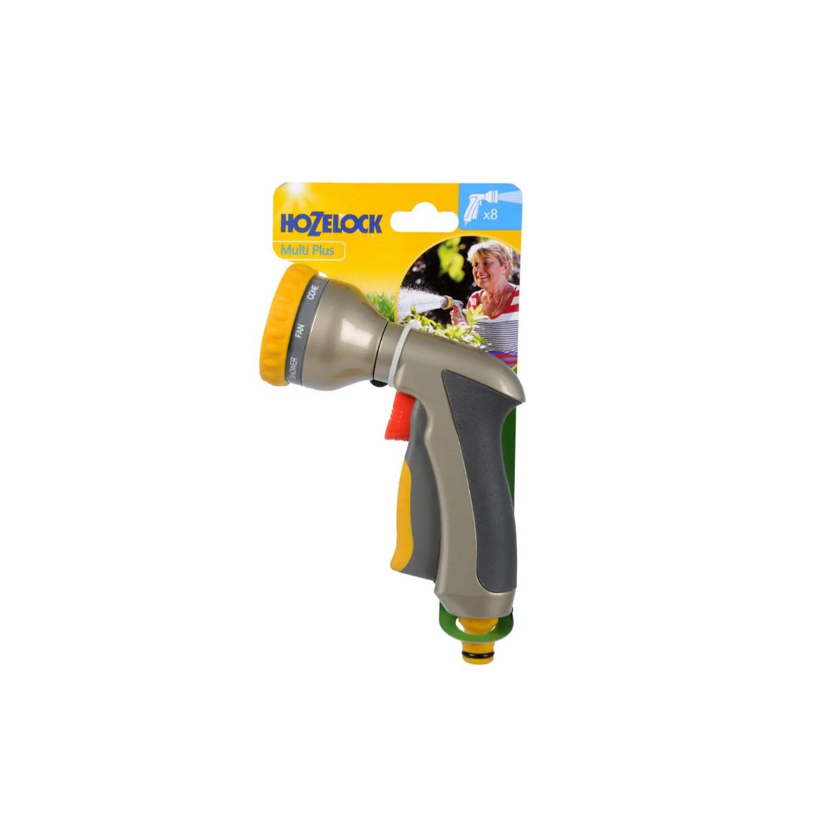 HOZELOCK 2691 METAL MULTI PLUS ROSE HEAD SPRAY GUN