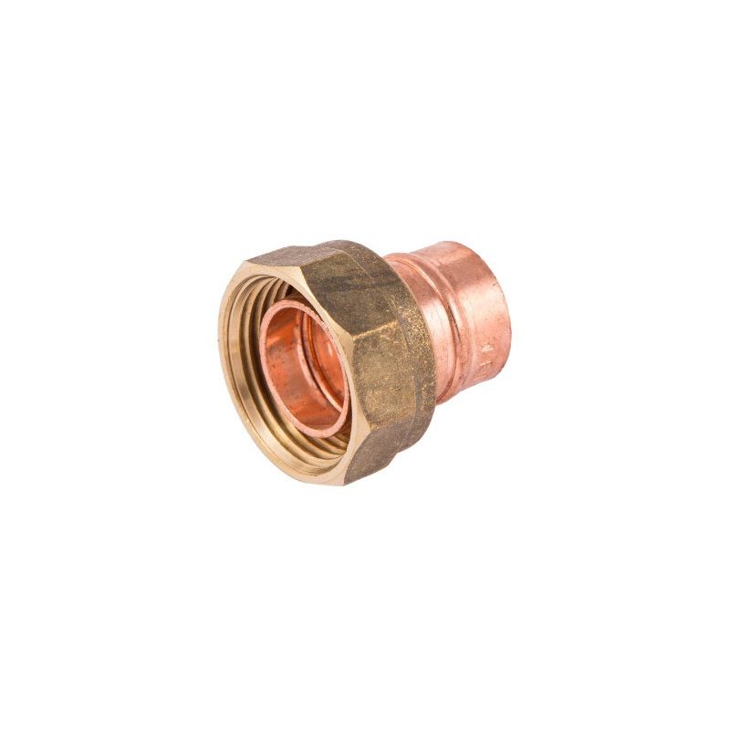 FLOWFLEX SOLDER RING STRAIGHT CYLINDER UNION 22mm x 1" C905SCSR.4