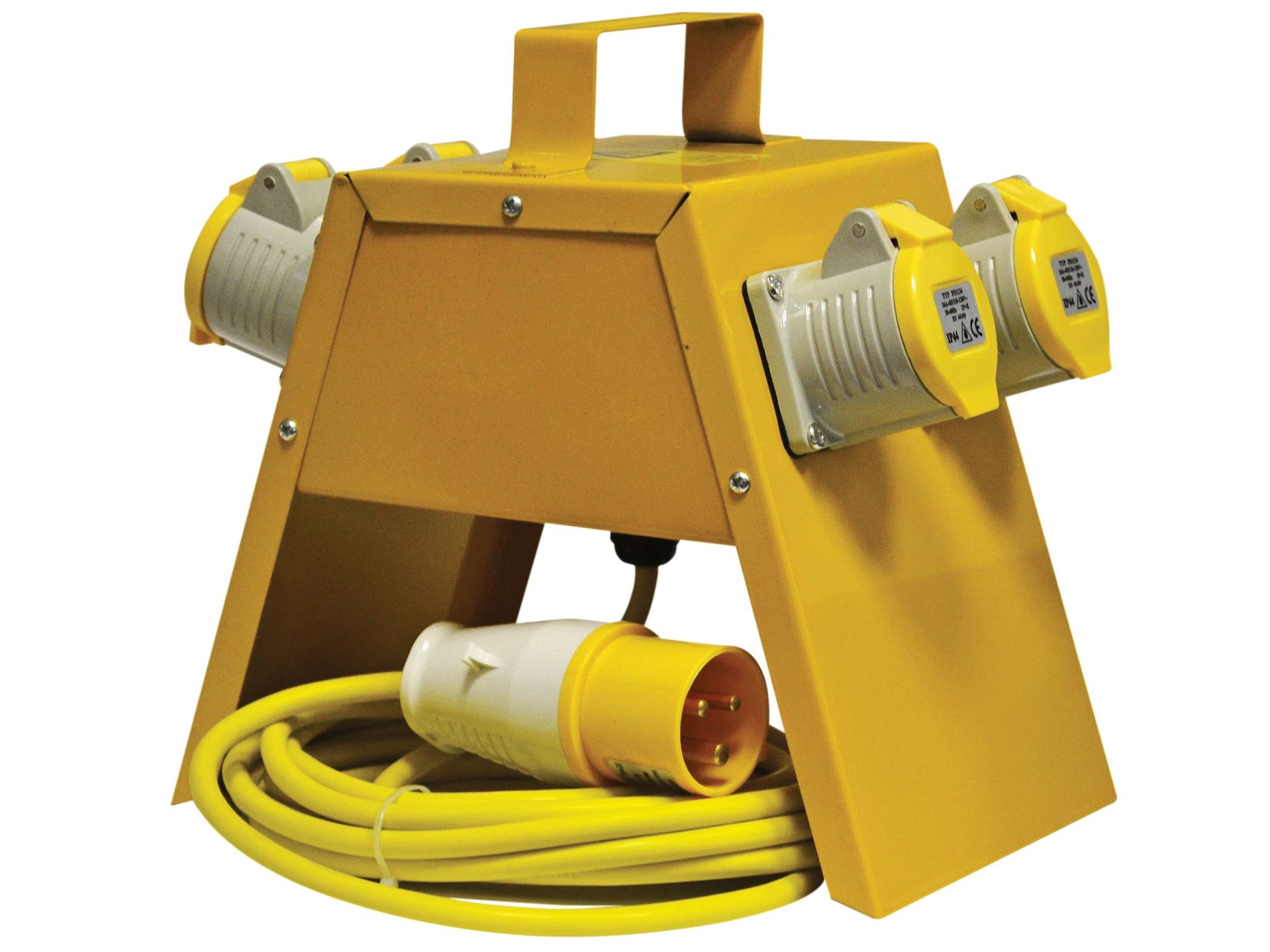 FAITHFULL FPPTLDB4L 4 WAY DISTRIBUTION BOX 110v 16a 5m
