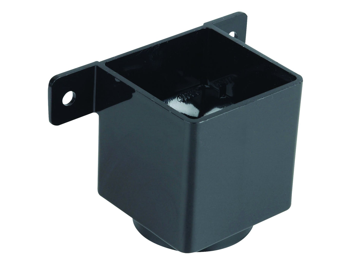 OSMASQUARELINE PVCU PIPE CONNECTOR & BRACKET 4T823B BLACK