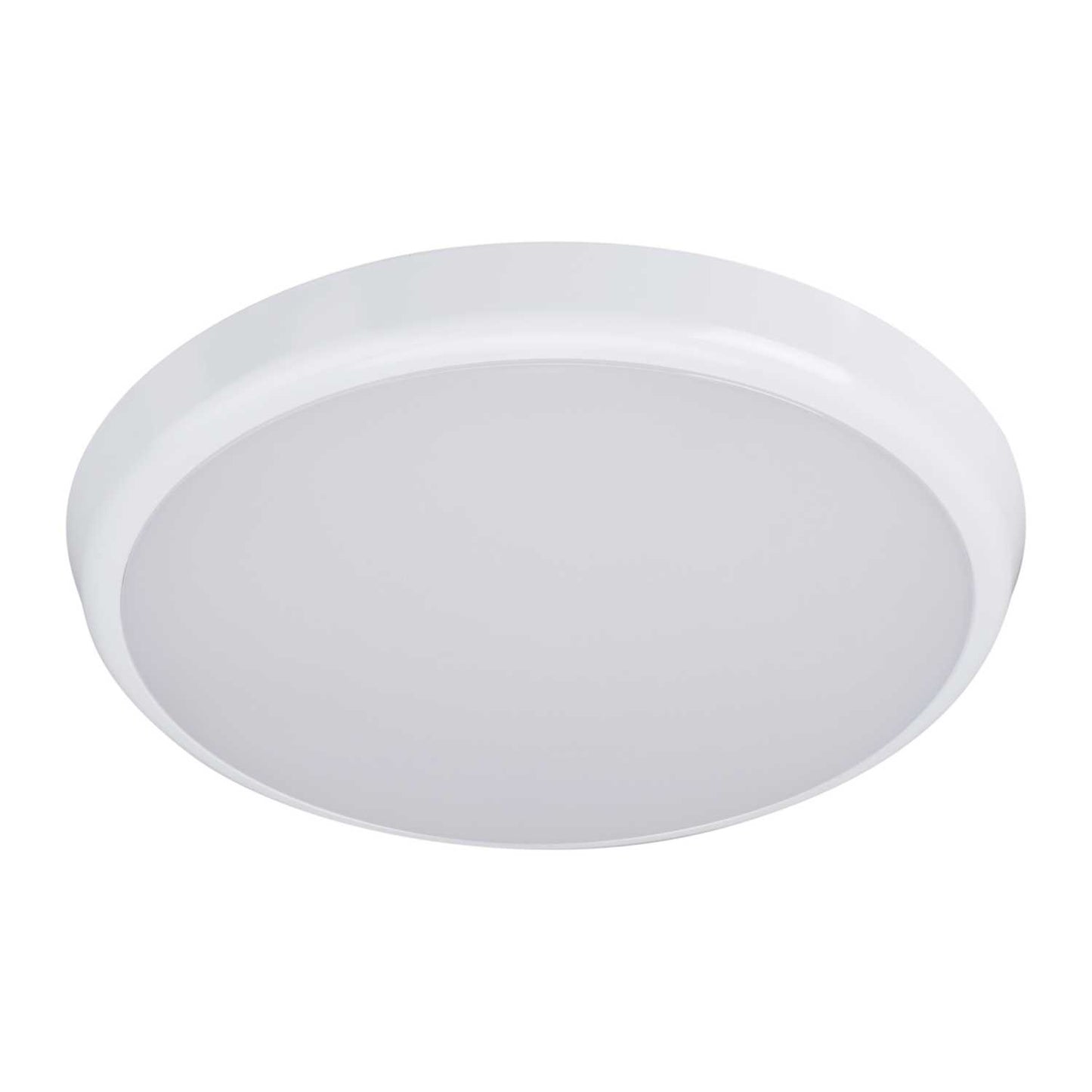 Bell Deco Slim 25W LED Tri-Colour Emergency Bulkhead with Microwave Sensor White