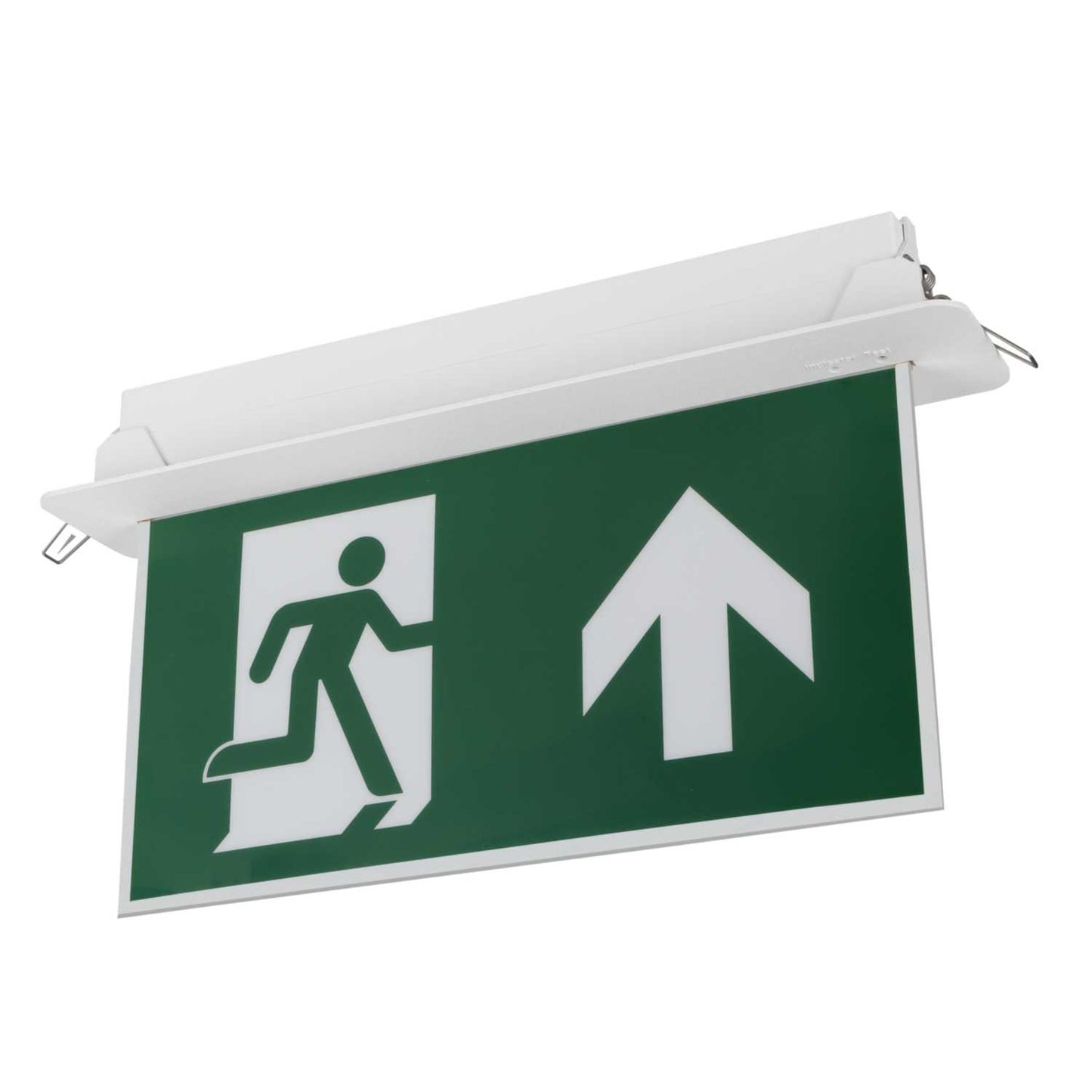 Bell Spectrum 2.5W LED 6 in 1 Emergency Manual / Self Test Exit Blade Up Arrow Legend