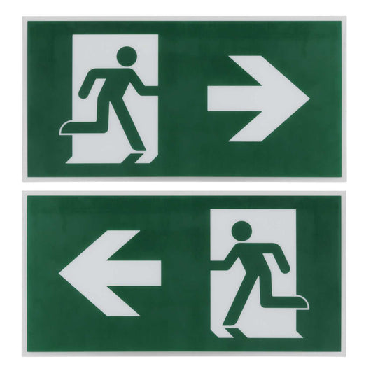 Bell Reversible ISO Left / Right Legend for the Spectrum LED Emergency Exit Blade