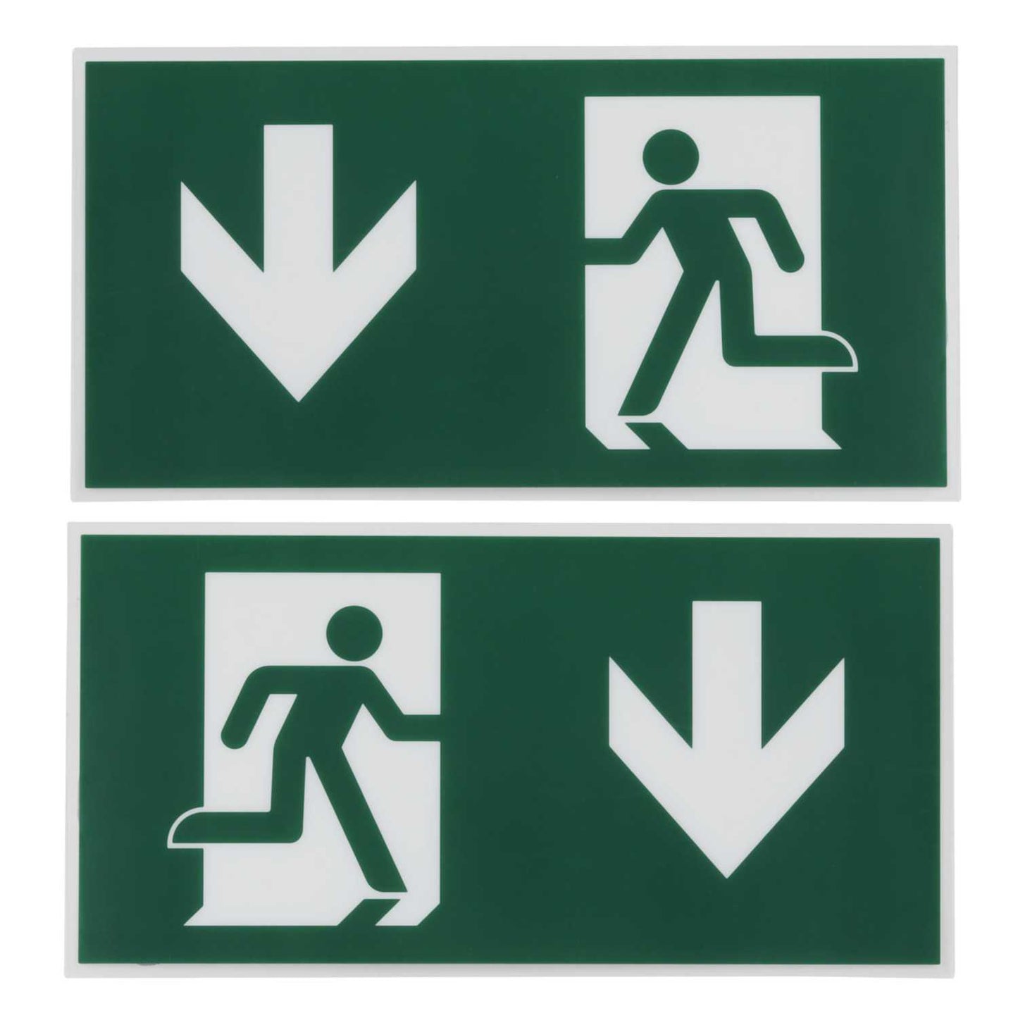 Bell ISO Down Legend for the Spectrum 6 in 1 LED Emergency Exit Blade