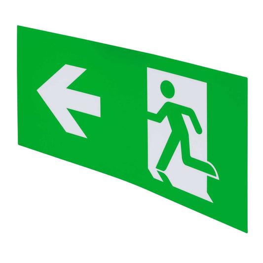 Bell ISO Left / Right Arrow Reversible Legend for Spectrum Hinged Exit Sign
