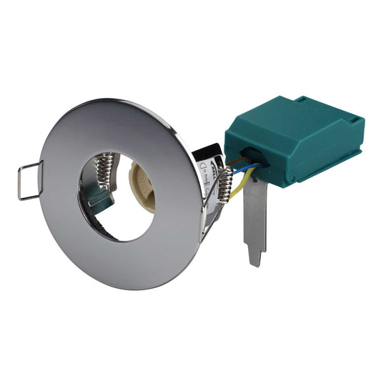 Bell Firestay Protector GU10 Fixed Downlight Chrome
