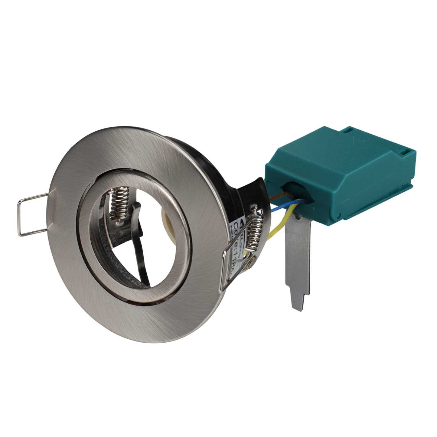 Bell Firestay Protector GU10 Tilt Downlight Satin Nickel