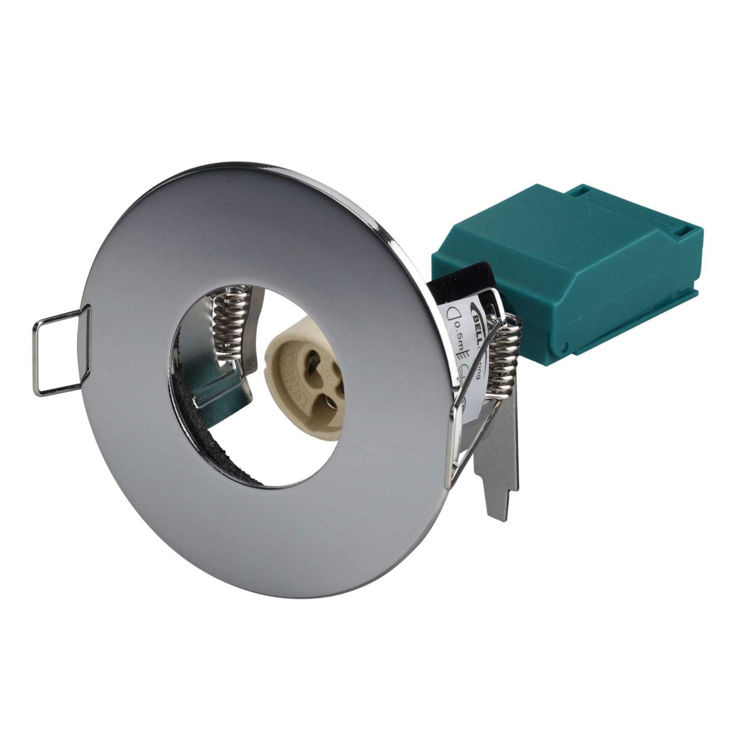 Bell Firestay Protector GU10 Fixed Shower Downlight Chrome IP65