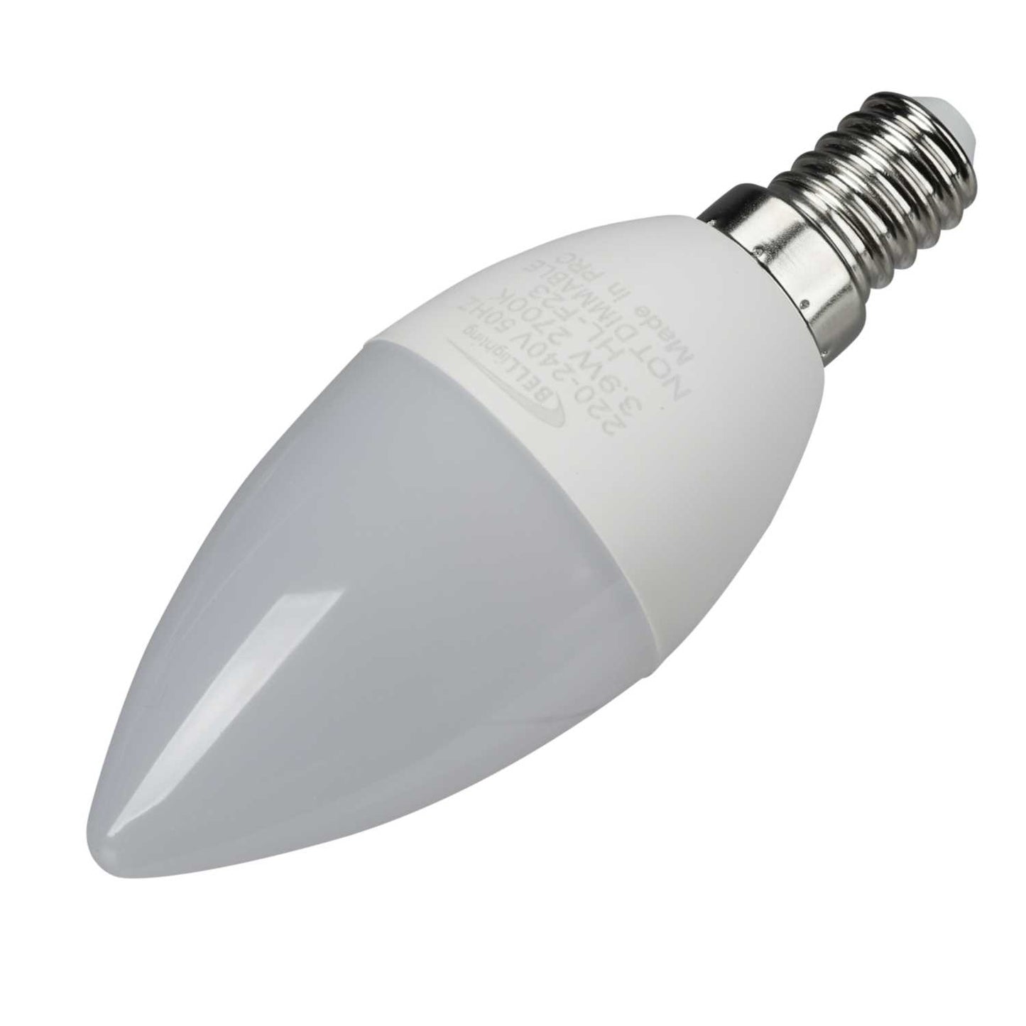 Bell 3.9W SES LED Non Dimmable Candle Lamp Opal 2700K