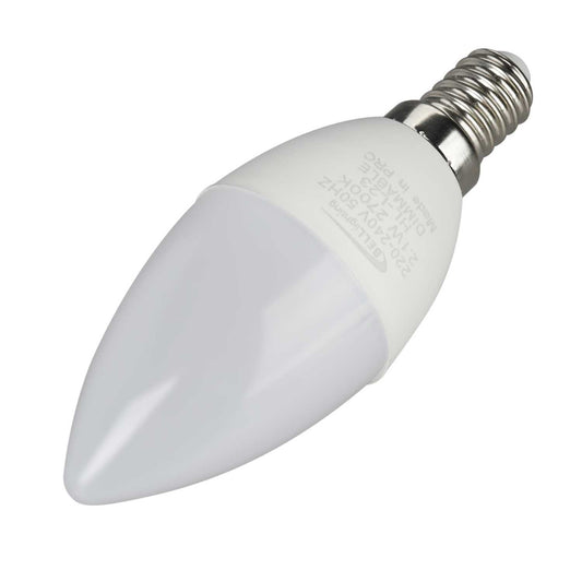 Bell 2.1W SES LED Dimmable Candle Lamp Opal 2700K