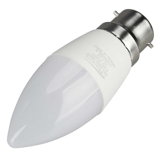 Bell 3.9W BC LED Dimmable Candle Lamp Opal 2700K