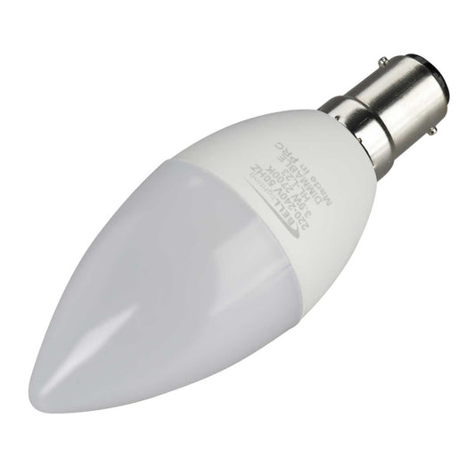Bell 3.9W SBC LED Dimmable Candle Lamp Opal 2700K