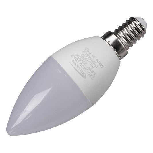 Bell 3.9W SES LED Dimmable Candle Lamp Opal 2700K
