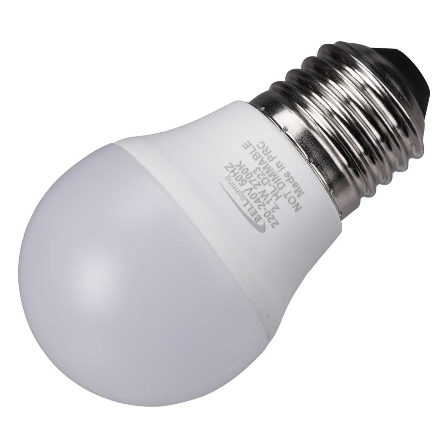 Bell 2.1W ES LED Non Dimmable Golf Ball Lamp Opal 2700K