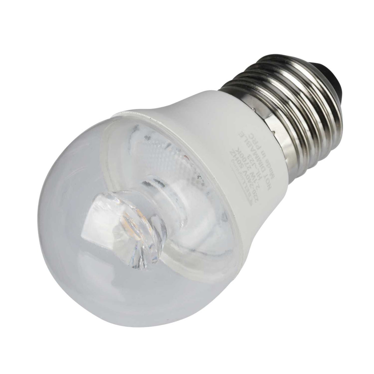Bell 2.1W ES LED Non Dimmable Golf Ball Lamp Clear 2700K