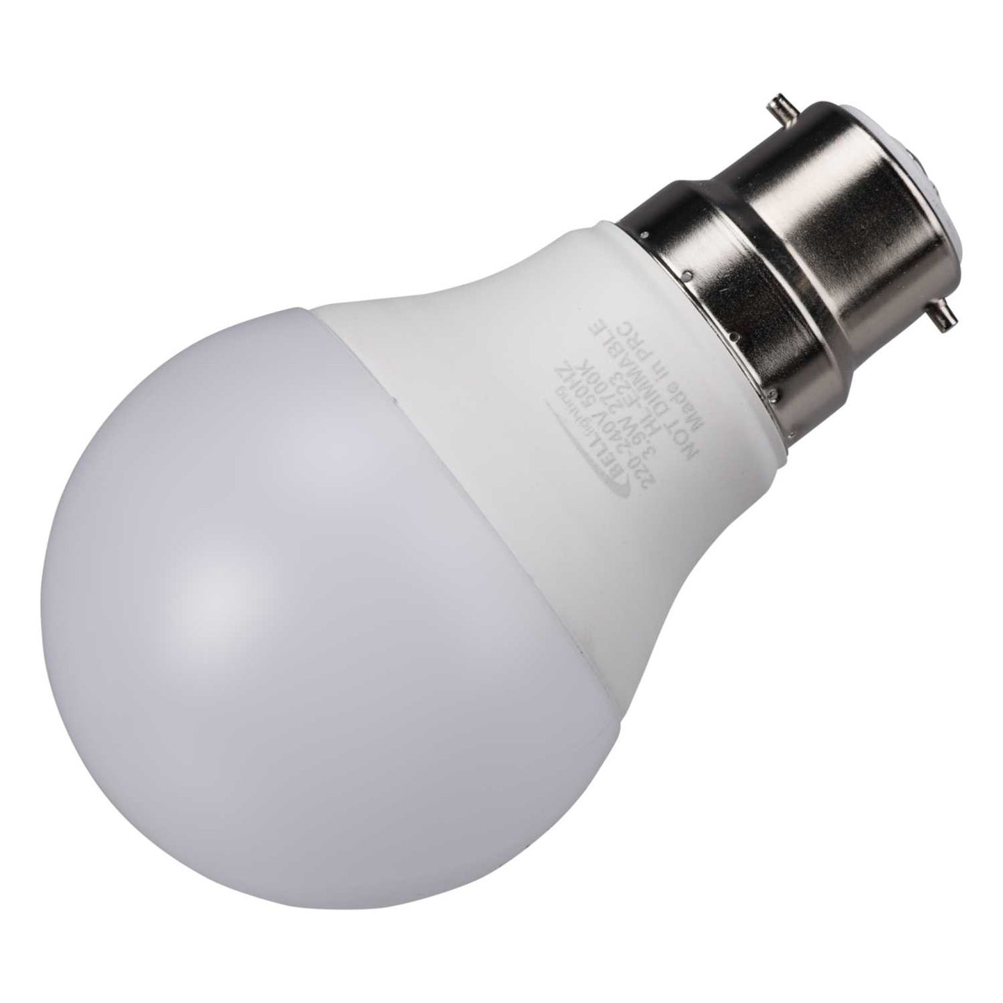 Bell 3.9W BC LED Non Dimmable GLS Lamp Opal 2700K