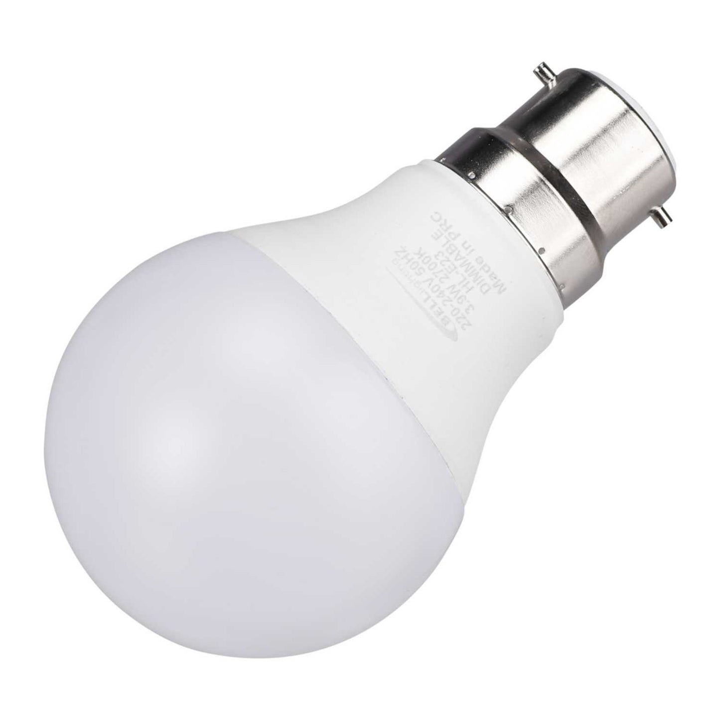 Bell 3.9W BC LED Dimmable GLS Lamp Opal 2700K