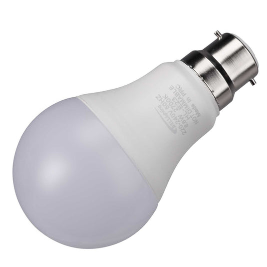 Bell 6.6W BC LED Non Dimmable GLS Lamp Opal 2700K