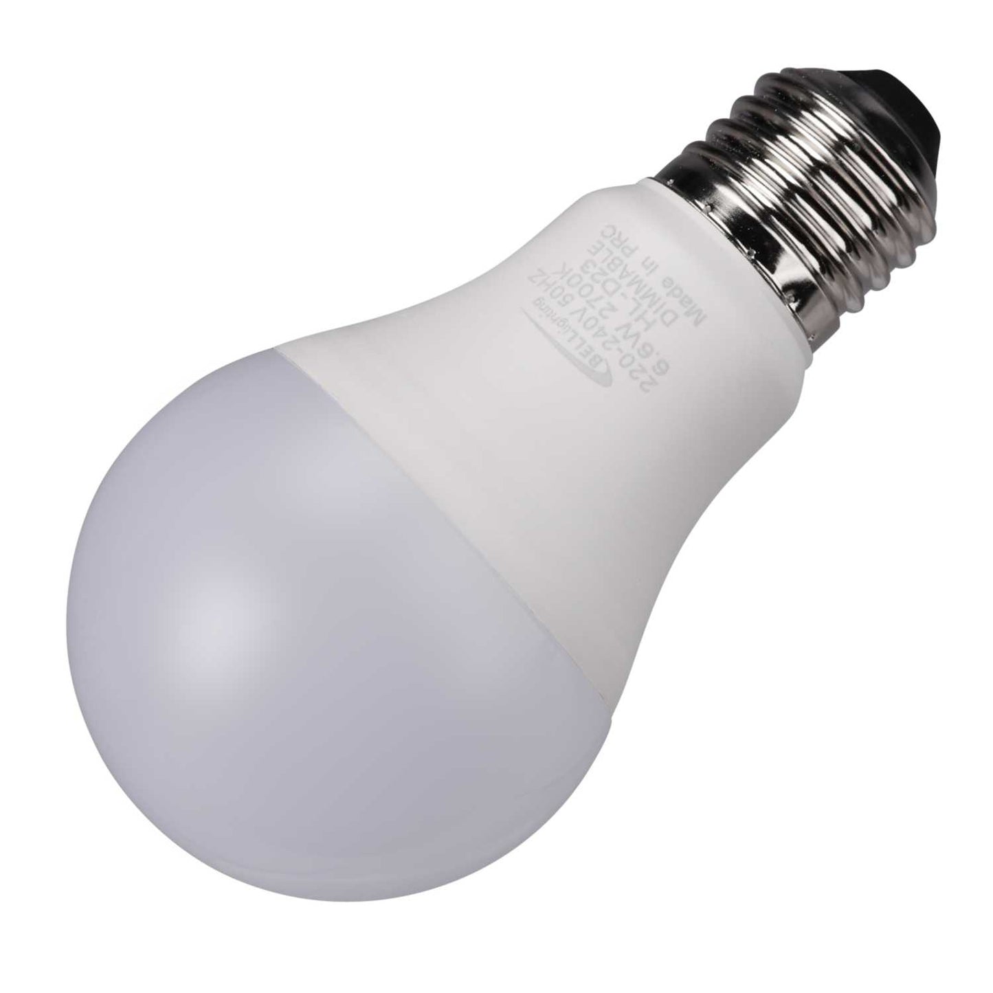 Bell 6.6W ES LED Dimmable GLS Lamp Opal 2700K