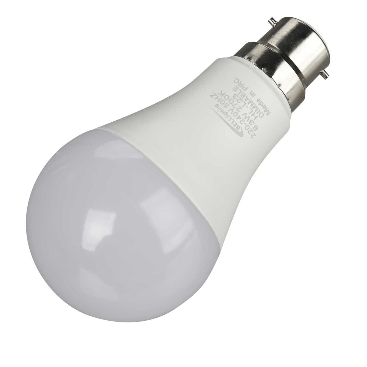 Bell 9.3W BC LED Dimmable GLS Lamp Opal 2700K