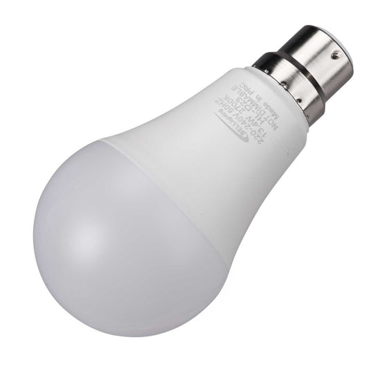 Bell 13.4W BC LED Non Dimmable GLS Lamp Opal 2700K