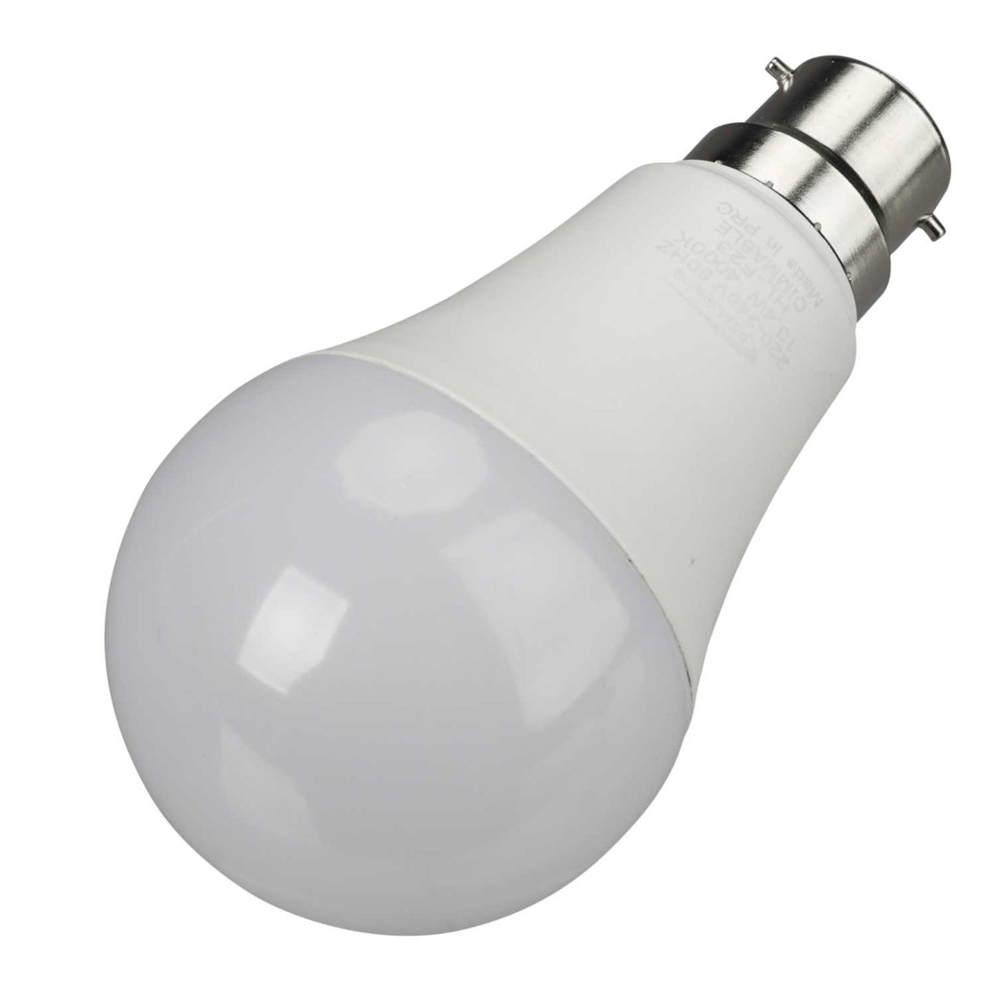 Bell 13.4W BC LED Dimmable GLS Lamp Opal 4000K