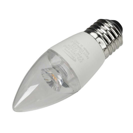 Bell 3.9W ES LED Non Dimmable Candle Lamp Clear 2700K