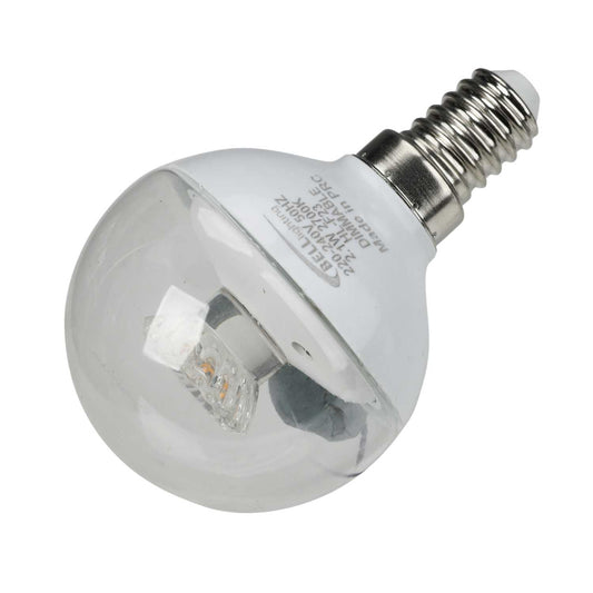 Bell 2.1W SES LED Dimmable Golf Ball Lamp Clear 2700K