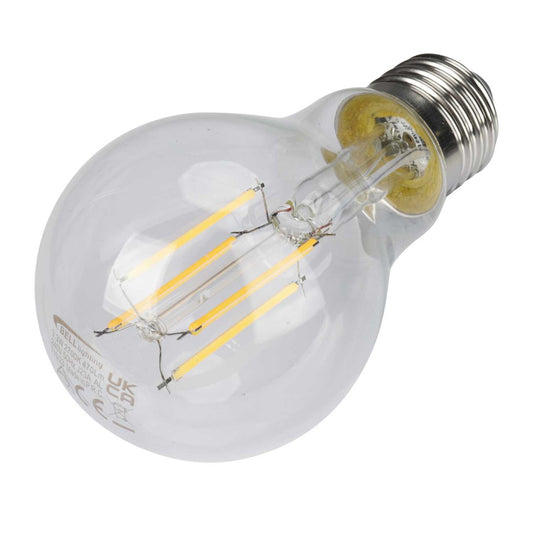Bell 3.3W ES LED Dimmable Filament GLS Lamp Clear 2700K
