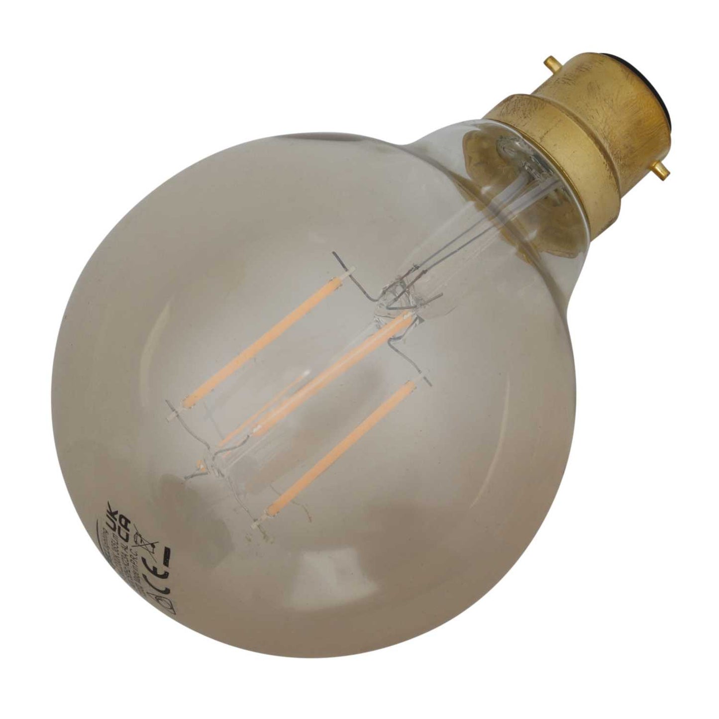 Bell Vintage 3.3W BC LED Dimmable Filament Globe Lamp Amber 2200K