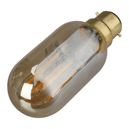 Bell Vintage 3.3W BC LED Non Dimmable 110mm Tubular Lamp Amber 2200K