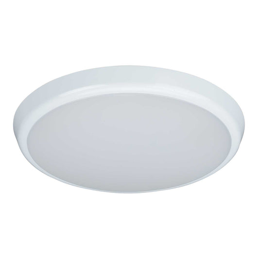 Bell Deco Slim 18W LED Tri-Colour Bulkhead with Microwave Sensor White